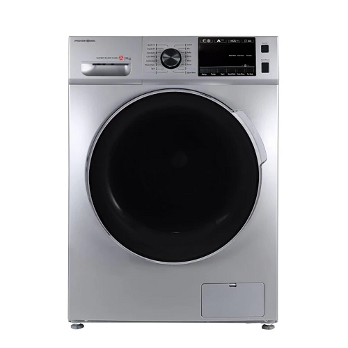 ماشین لباسشویی پاکشوما 9 کیلویی موتور BLDC نقره ای BWF40902